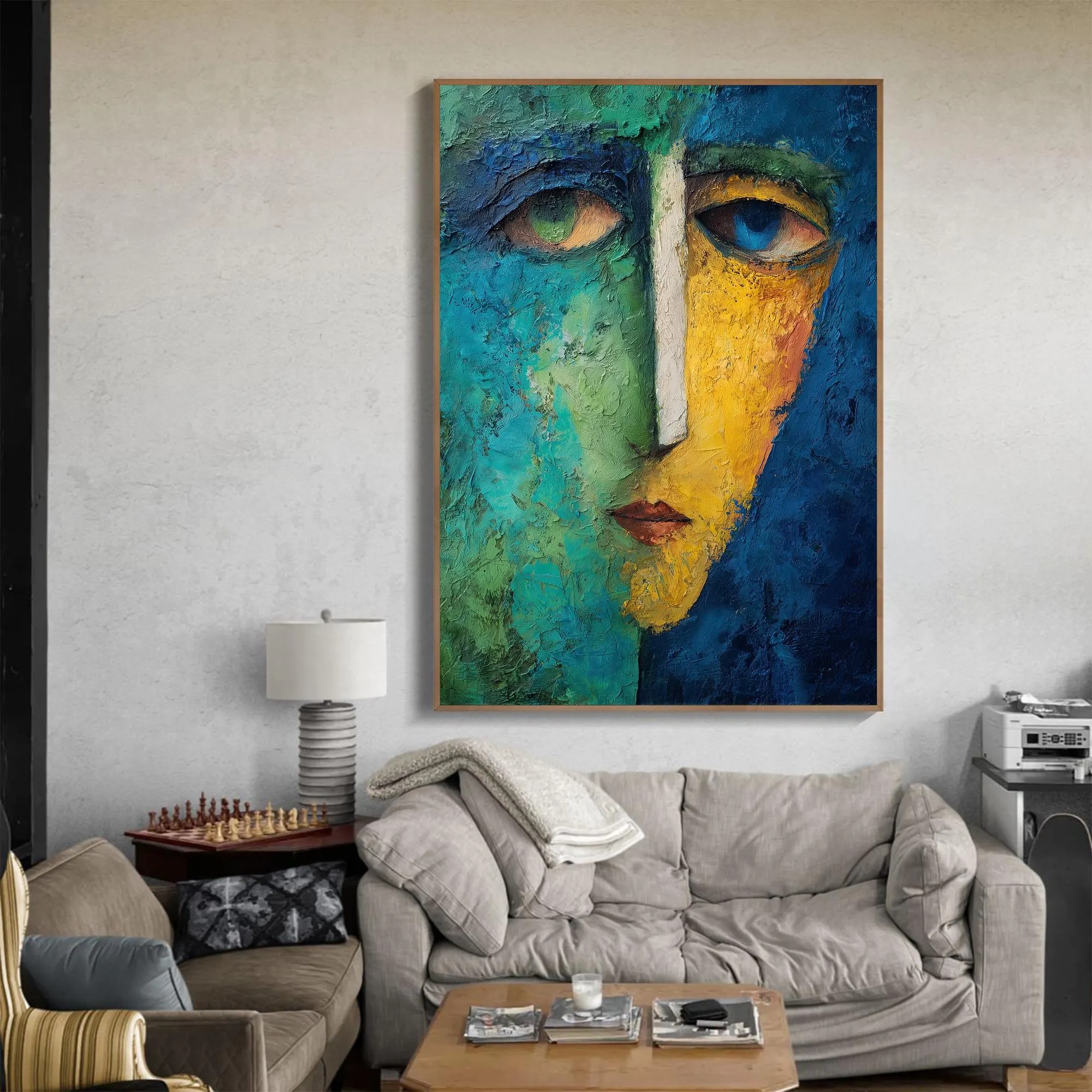 Soulful Gaze Portrait