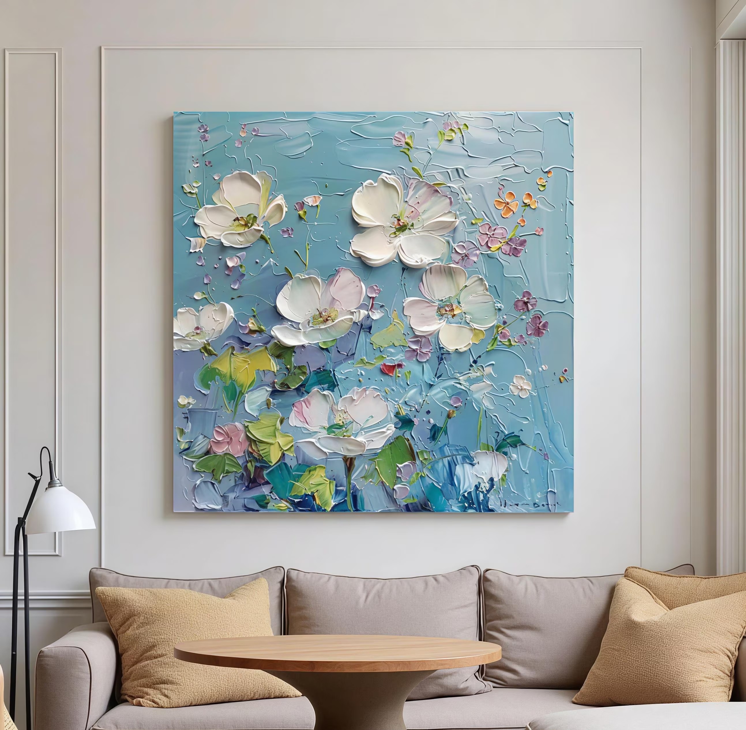 Blue Garden Bloom