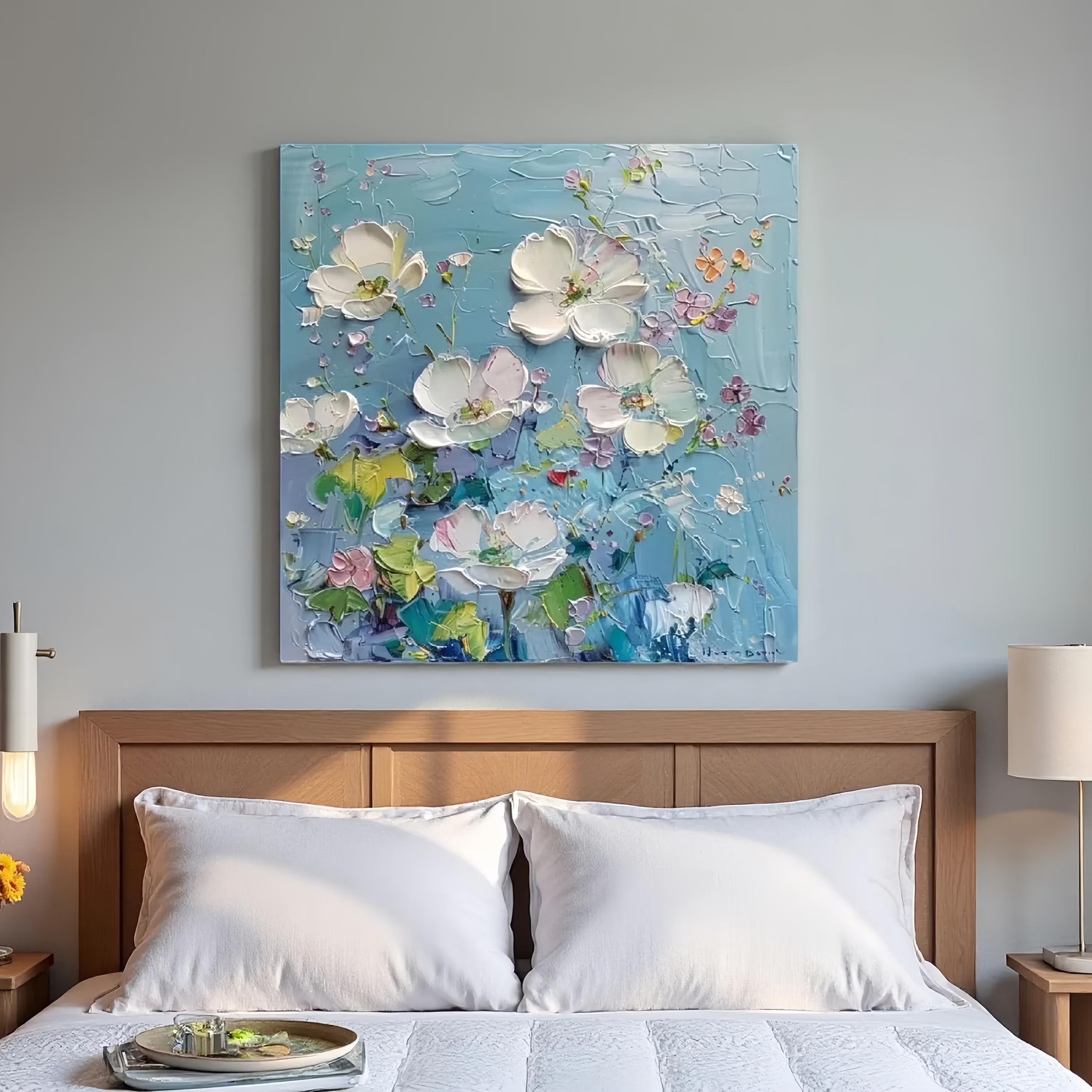 Blue Garden Bloom