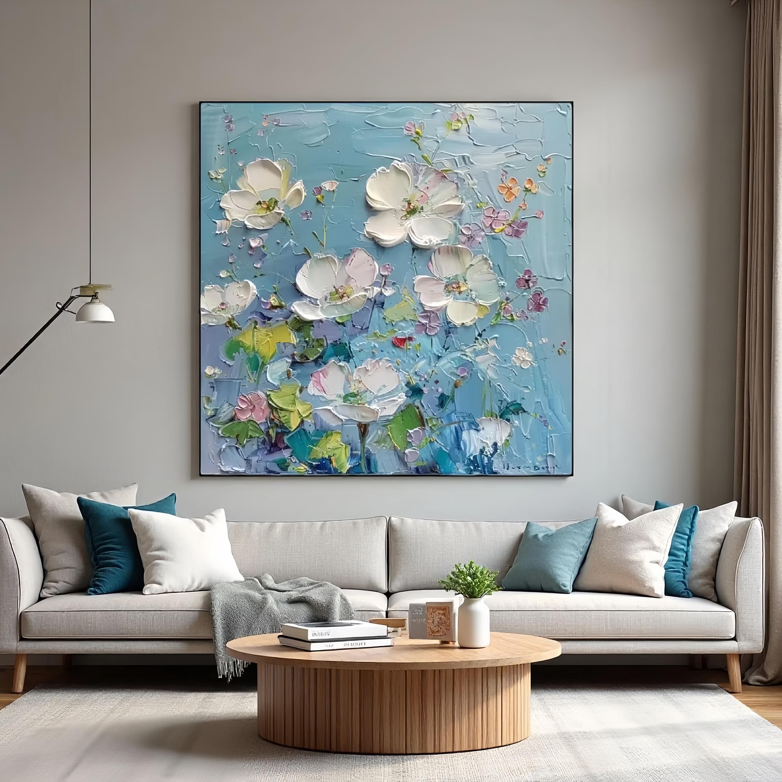 Blue Garden Bloom