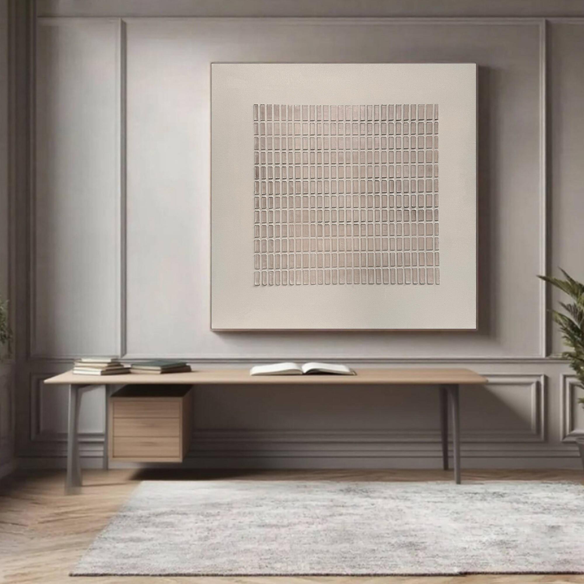 3D Beige Textured