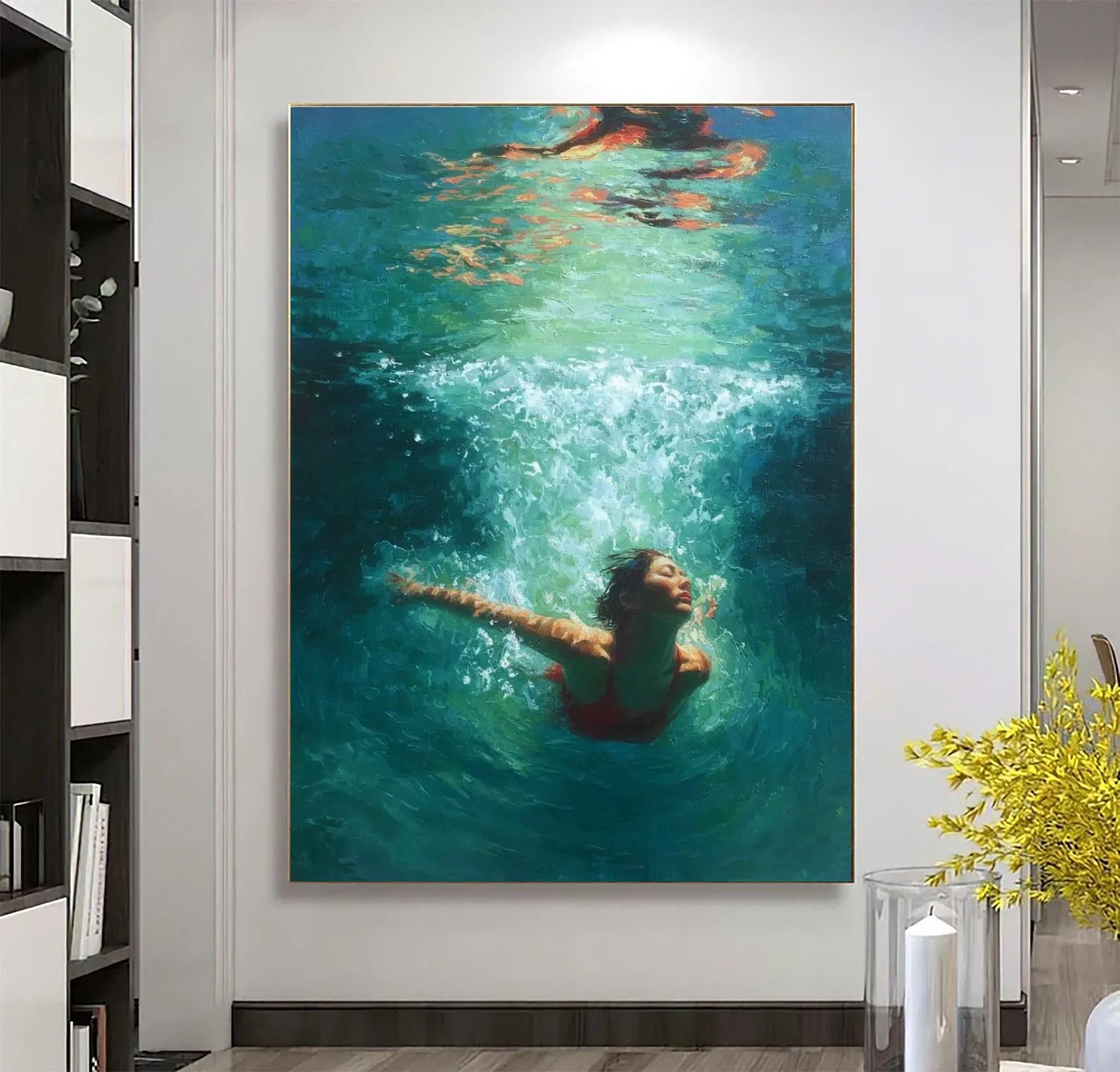 Woman Swimming