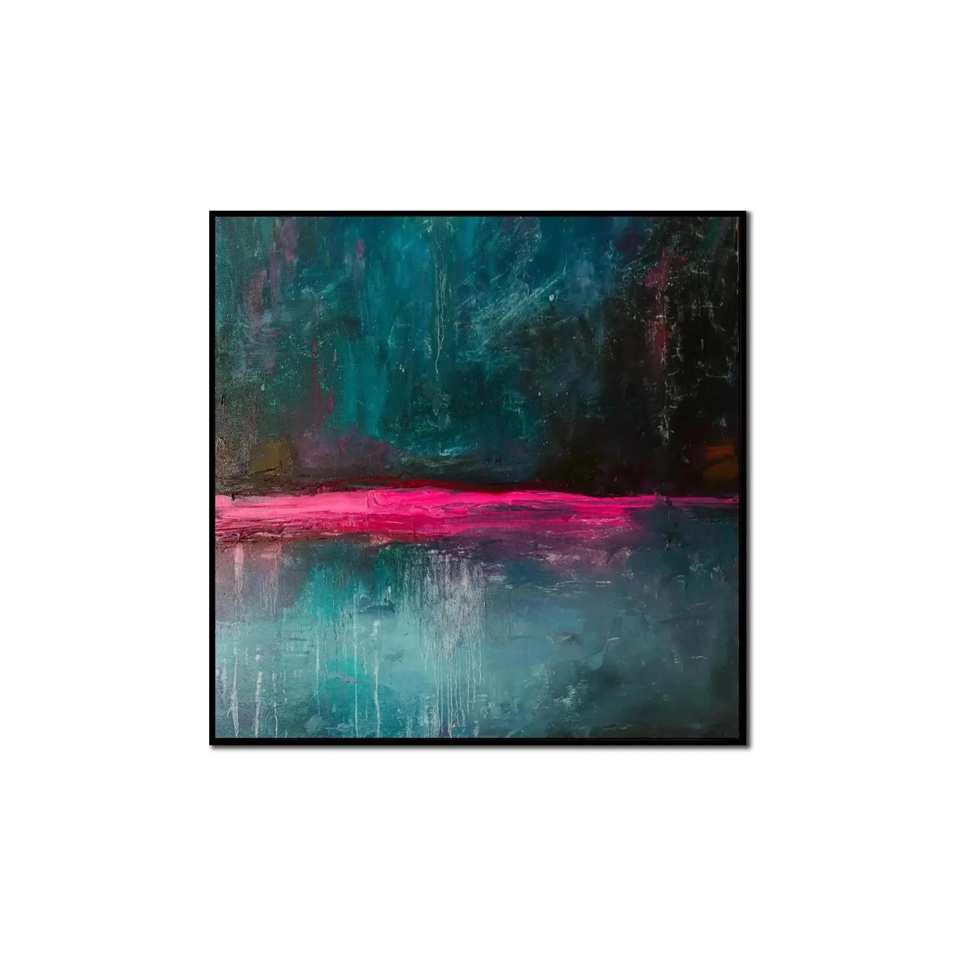 Neon Horizon Abstract