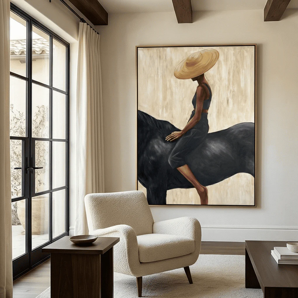 Pure Enjoyment - Vintage Art