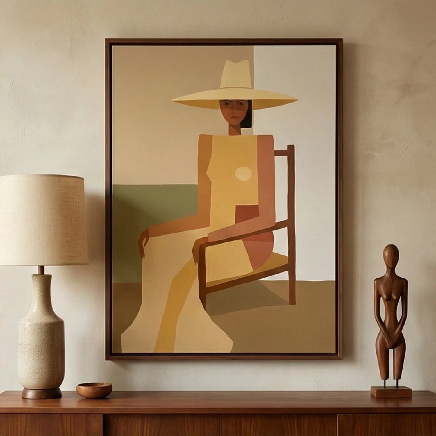 Stare - Vintage Art