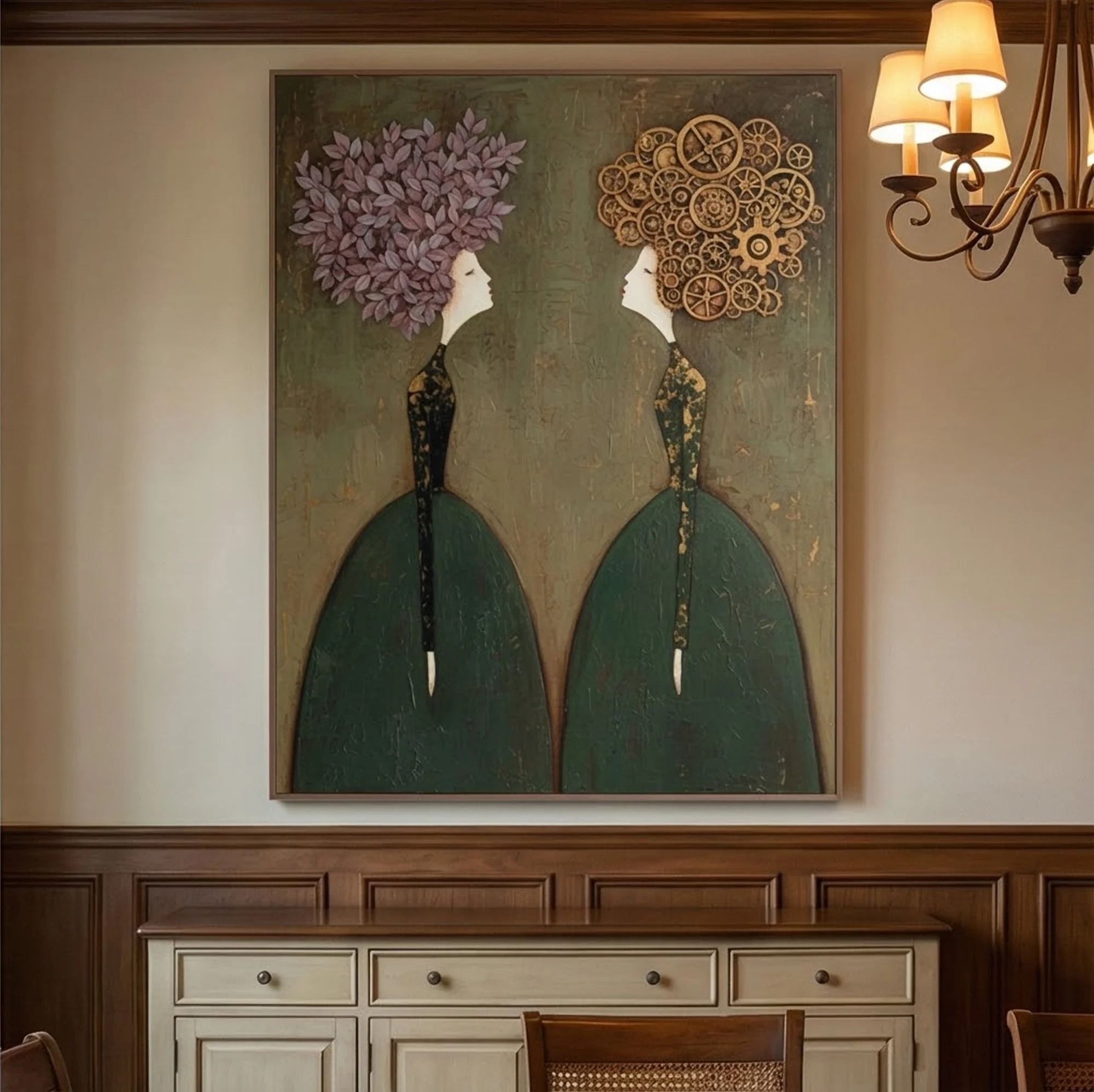 Duo - Vintage Art