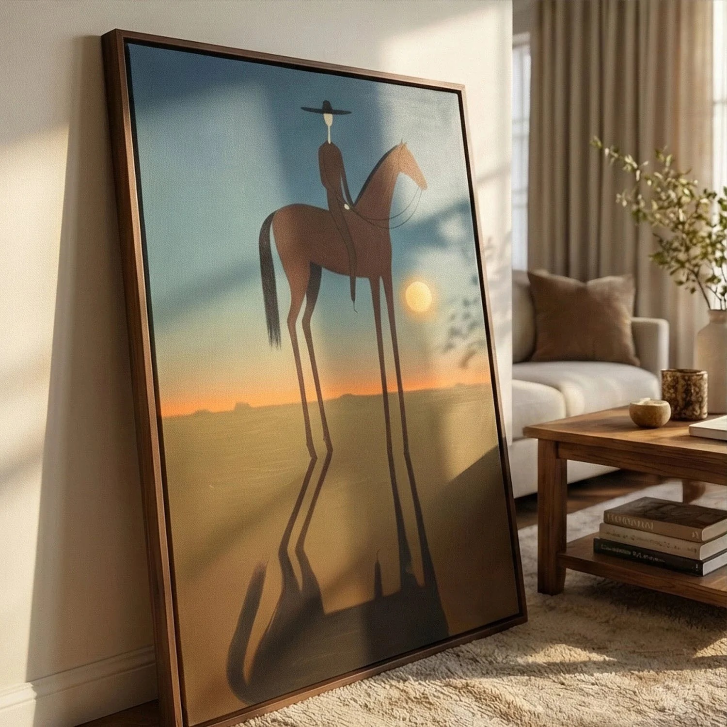 Evening Bliss - Vintage Art