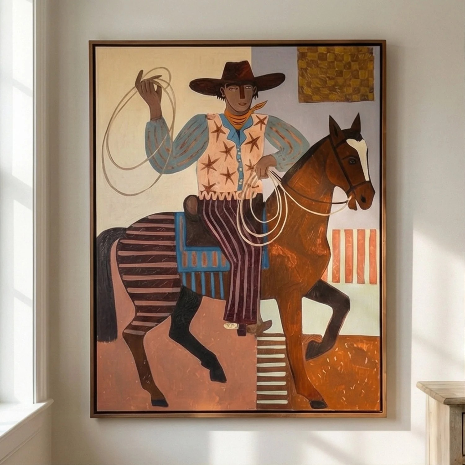 Calm Rider - Vintage Art
