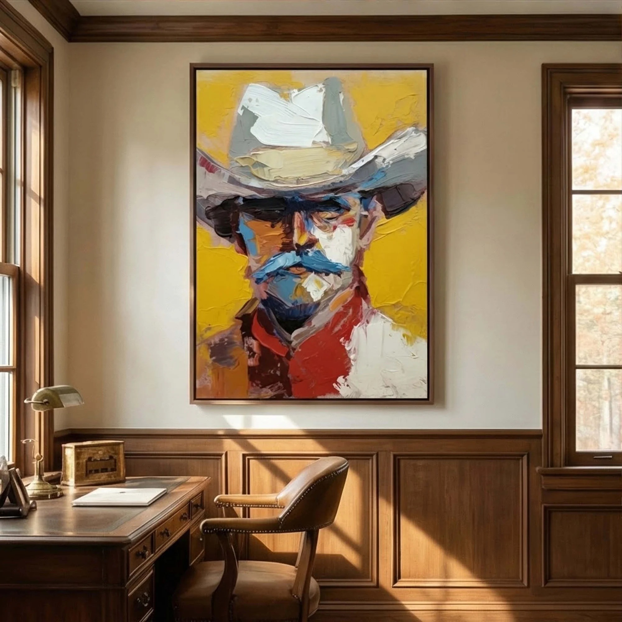 Golden Hour - Vintage Art
