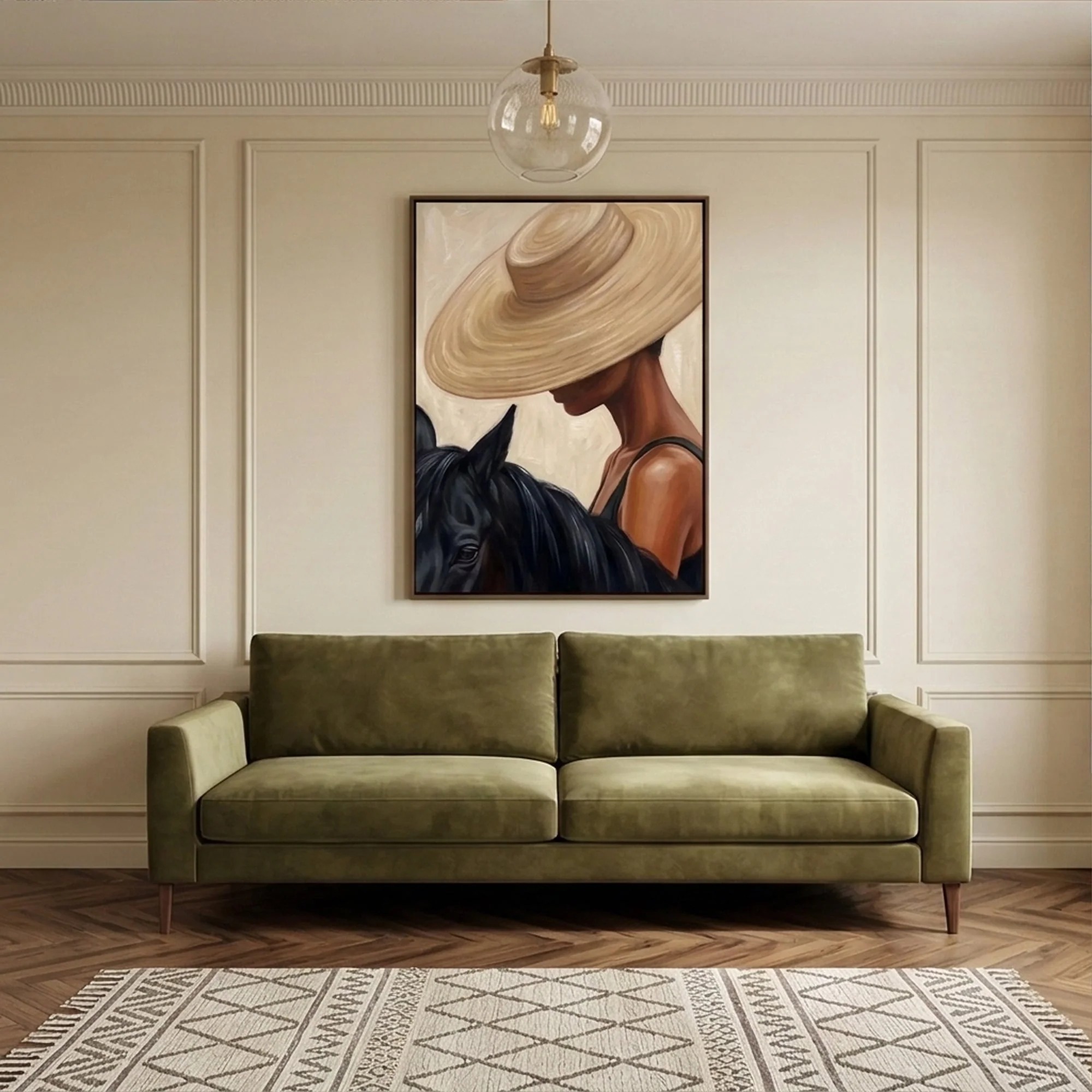 Elegant Move - Vintage Art