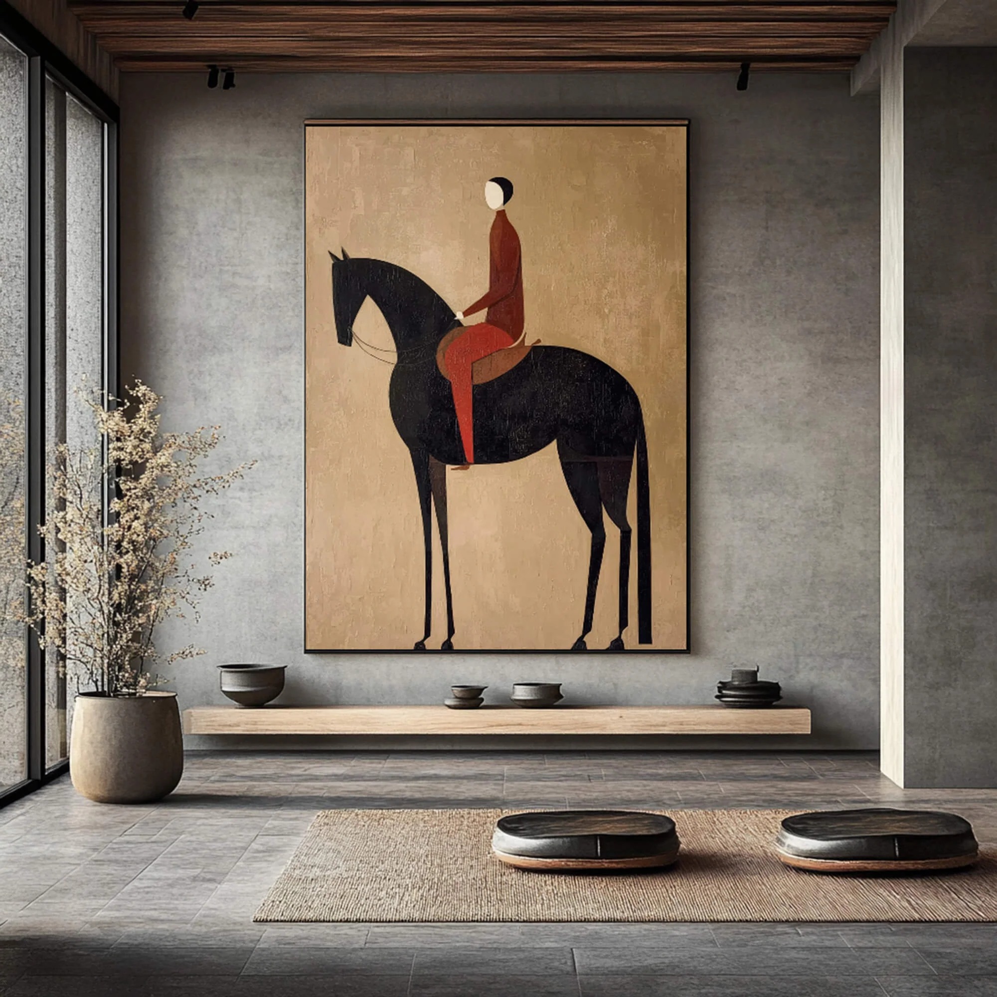 Quiet Companion - Vintage Art
