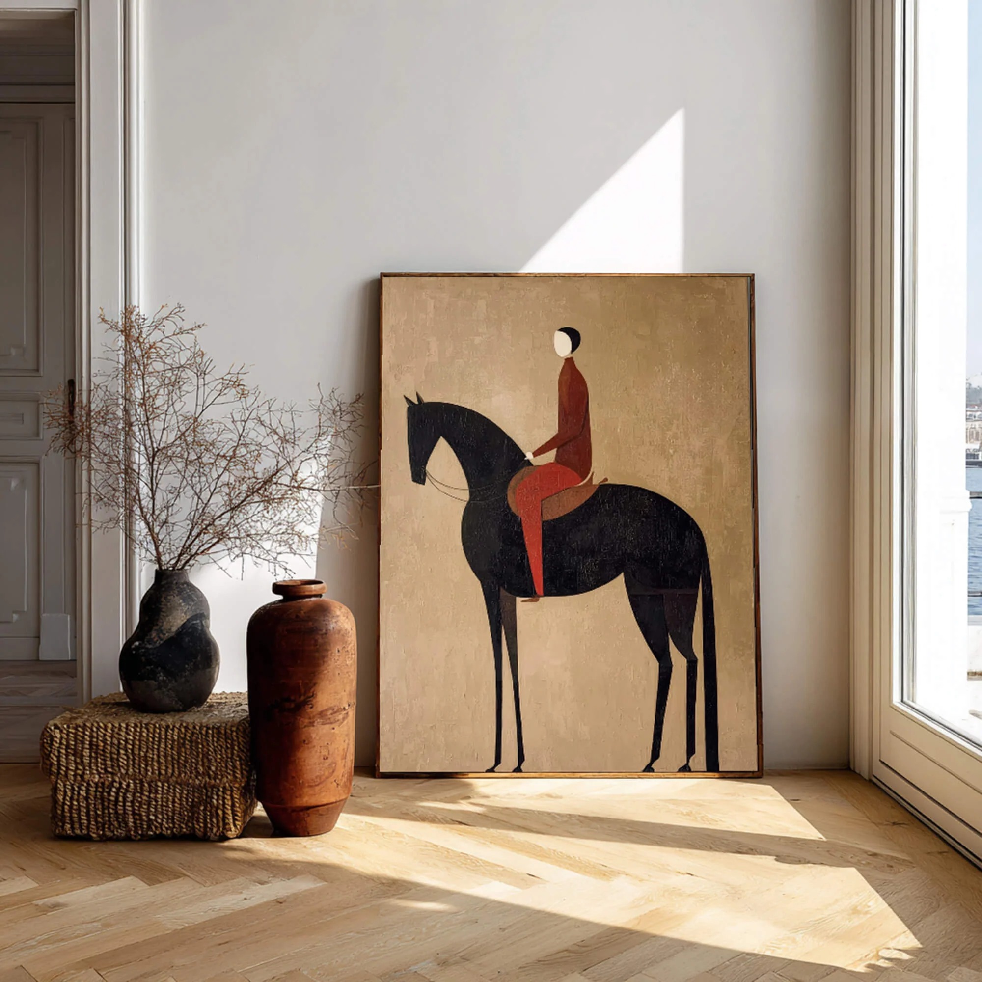 Quiet Companion - Vintage Art