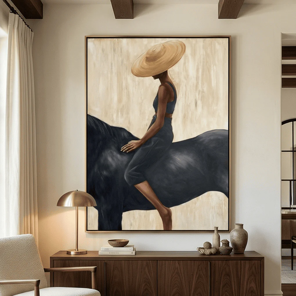 Pure Enjoyment - Vintage Art