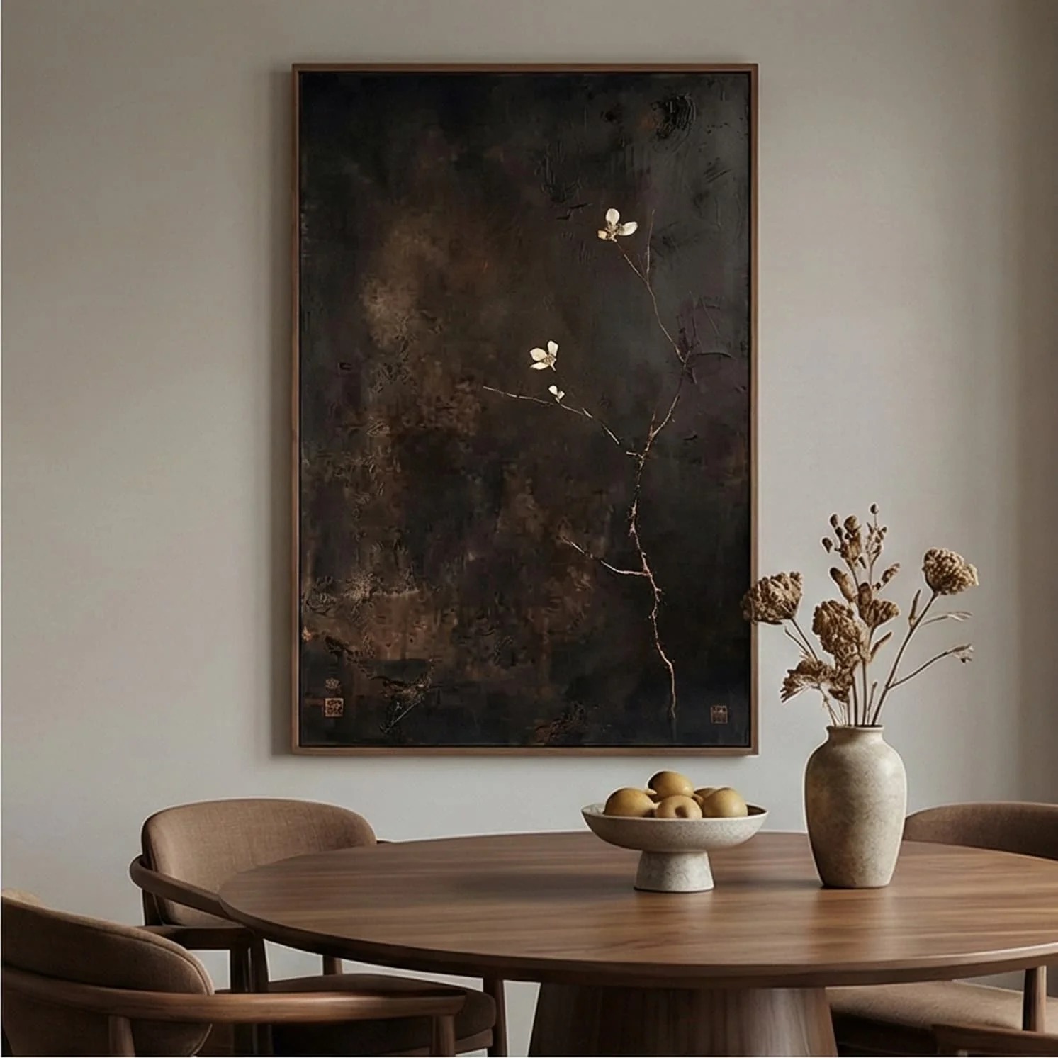 Pale Umber - Wabi Sabi Art