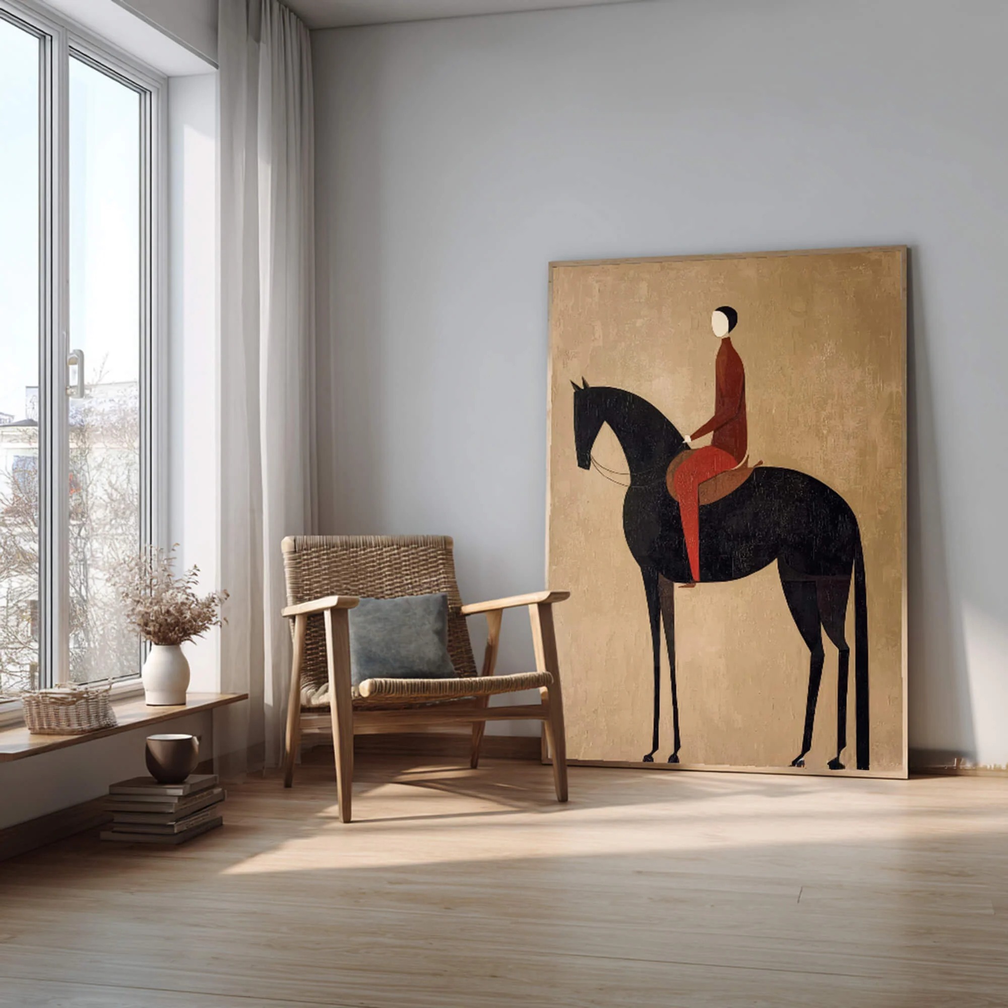 Quiet Companion - Vintage Art