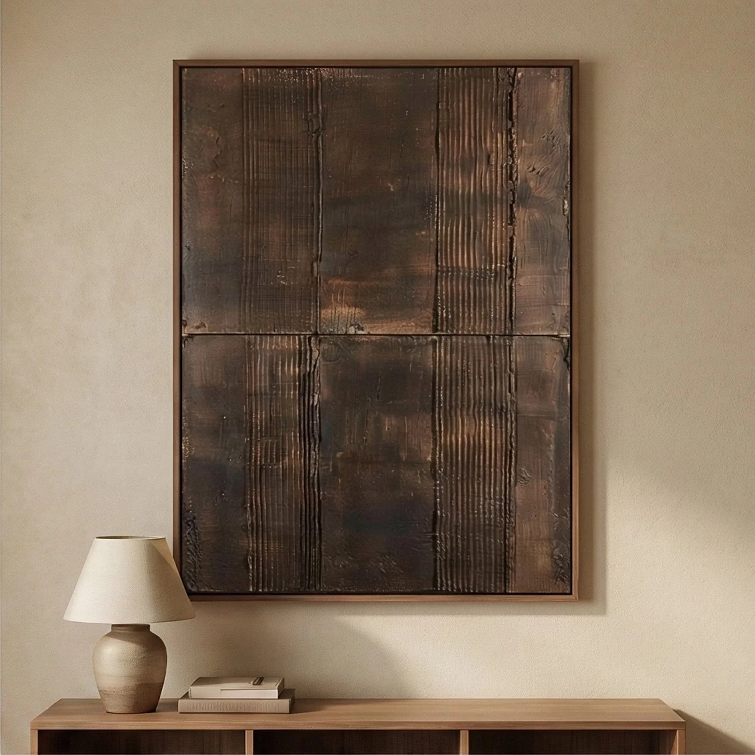 Faded Trace - Wabi Sabi Art
