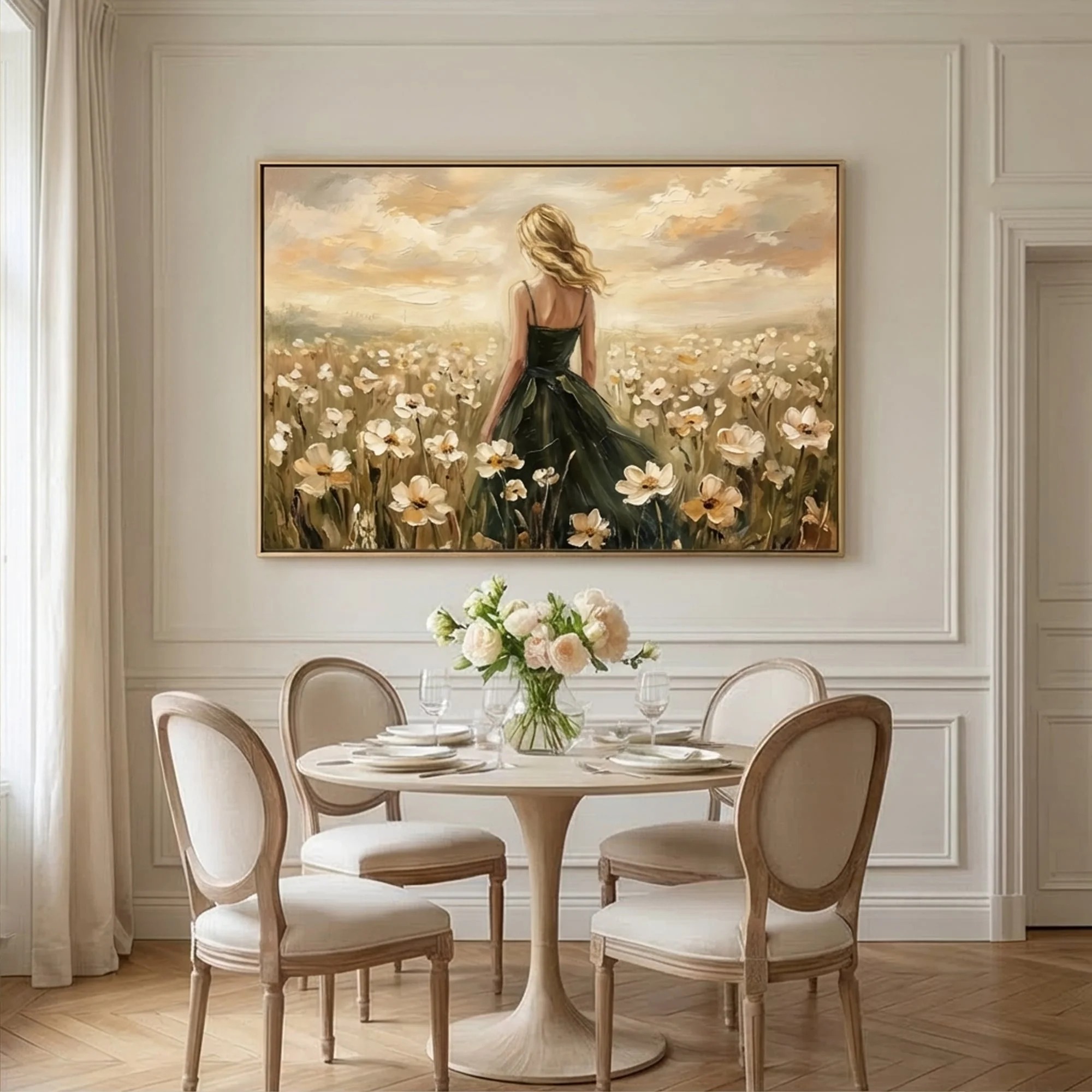 Flower Maiden - Wall Art