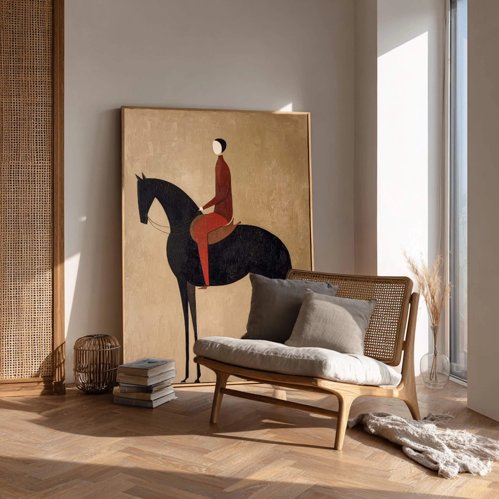 Quiet Companion - Vintage Art