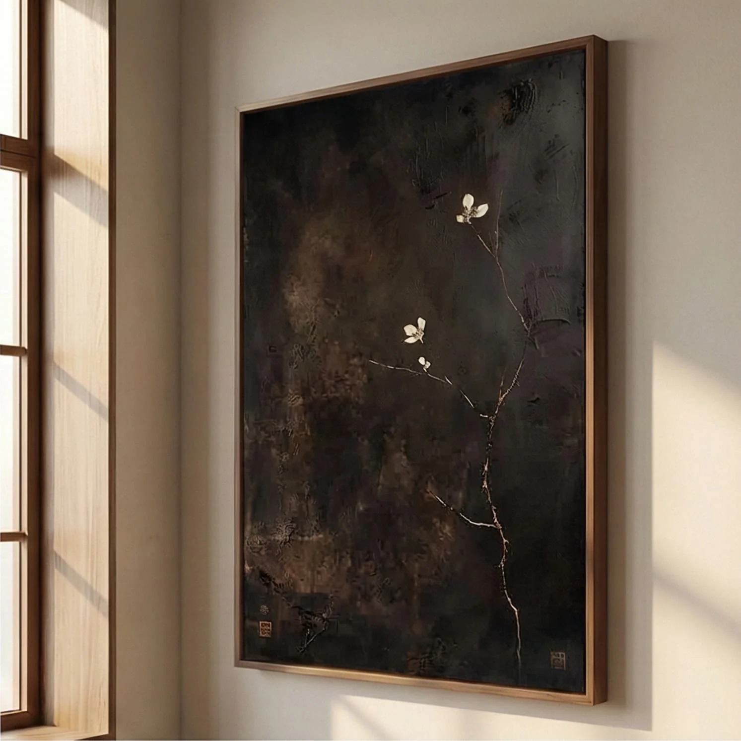 Pale Umber - Wabi Sabi Art