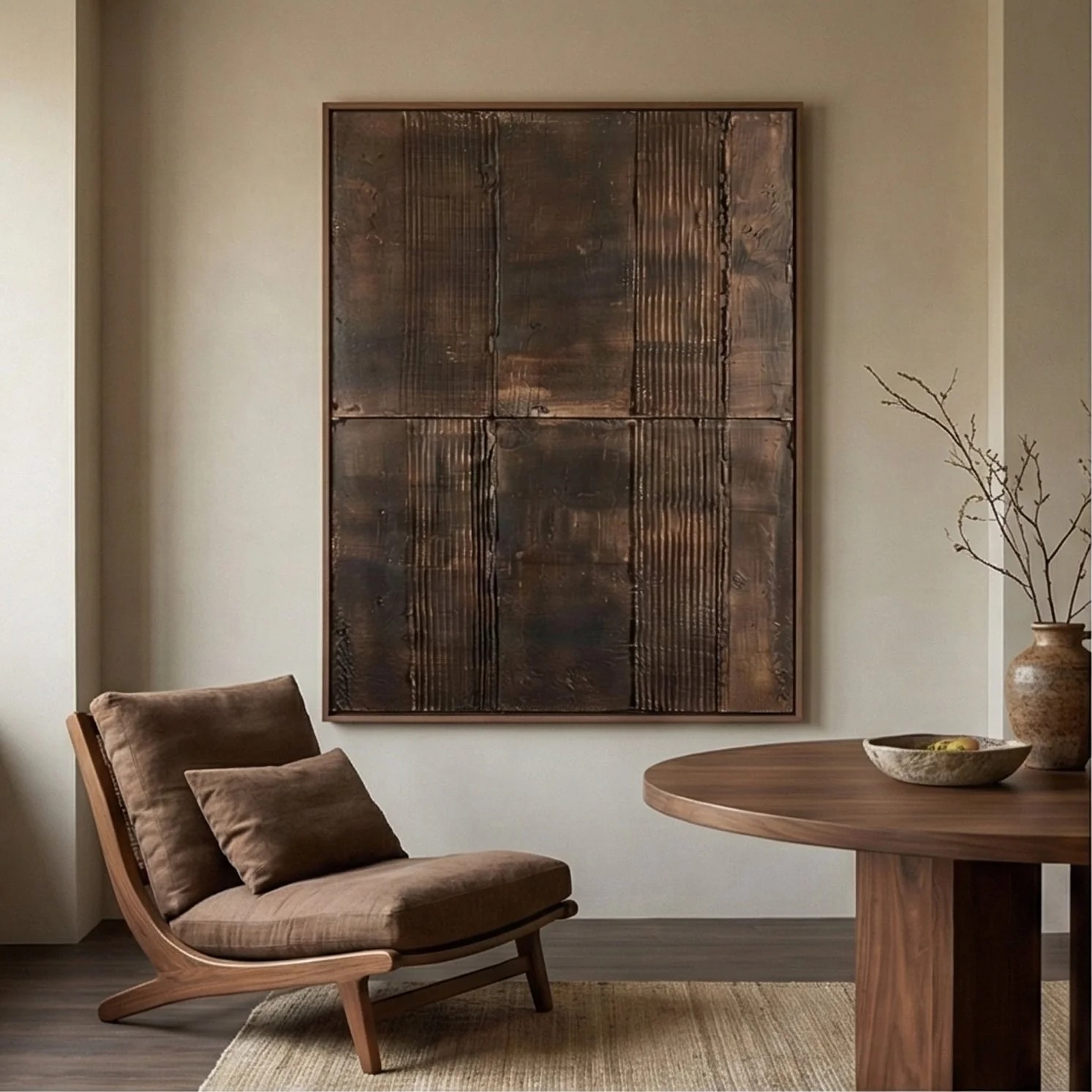 Faded Trace - Wabi Sabi Art
