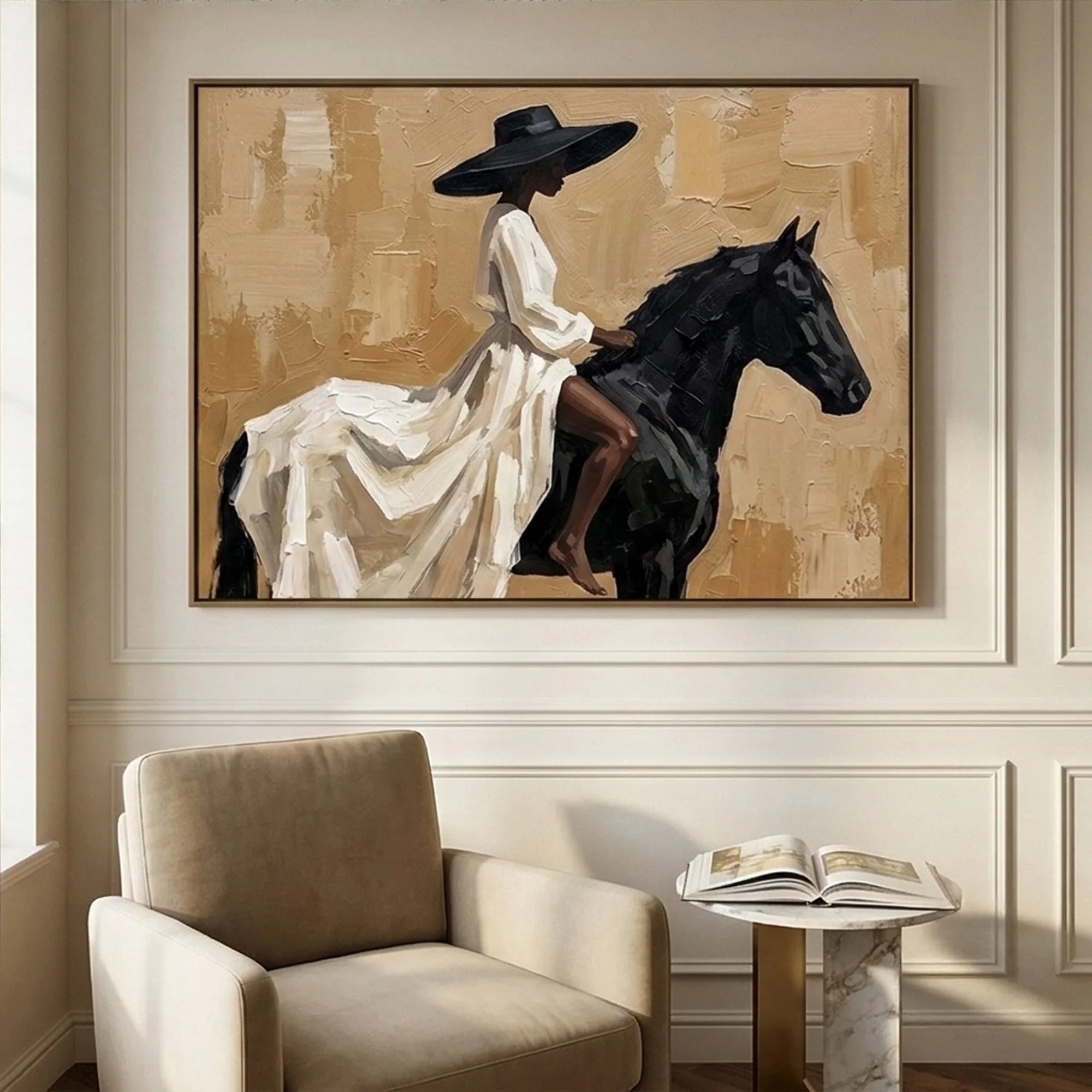 Wind Gallop - Vintage Art