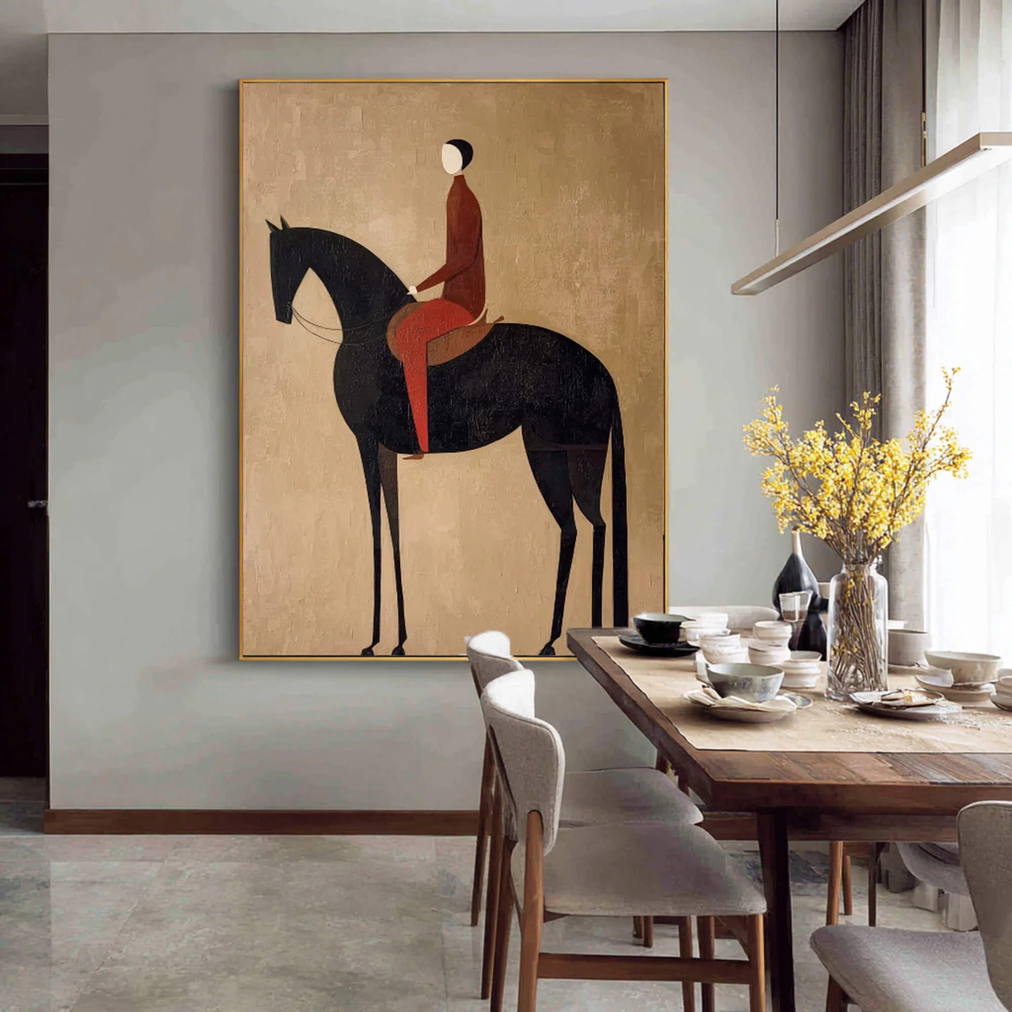 Quiet Companion - Vintage Art