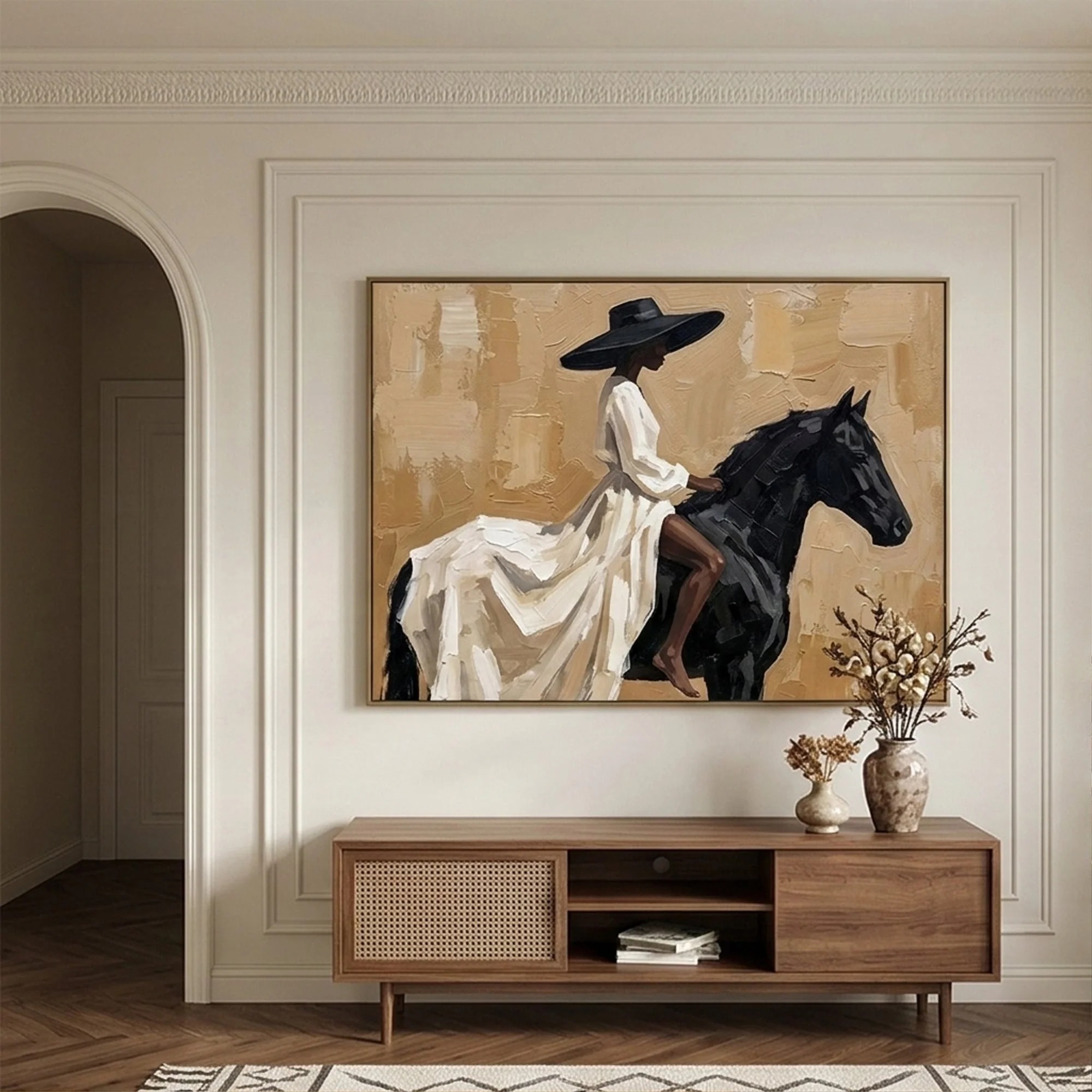 Wind Gallop - Vintage Art