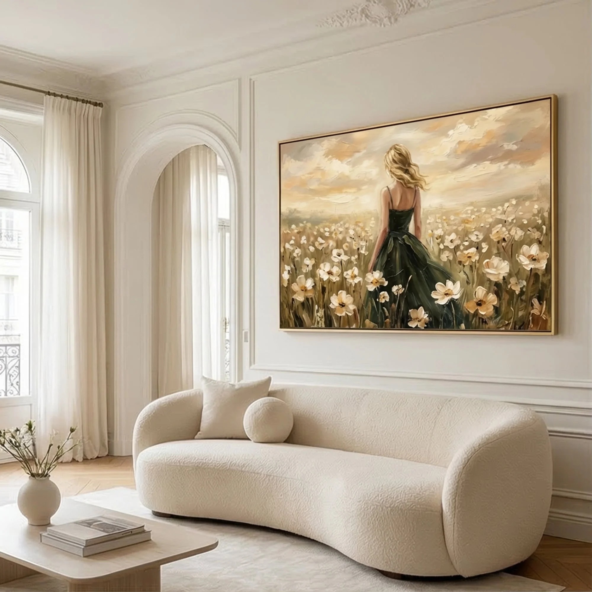 Flower Maiden - Wall Art