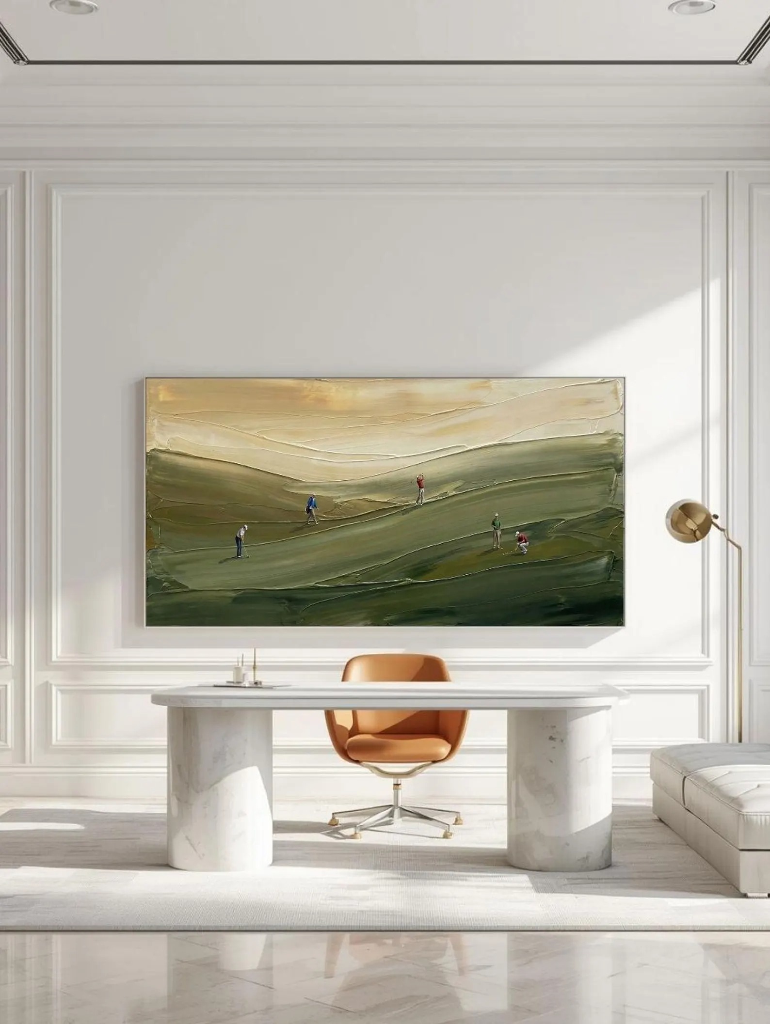 Contemporary Golf Wall Art