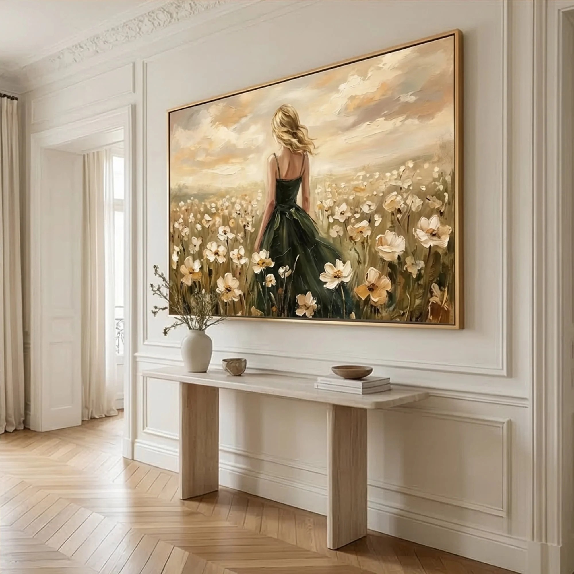 Flower Maiden - Wall Art