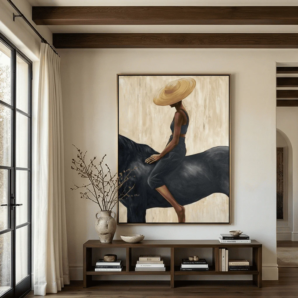 Pure Enjoyment - Vintage Art