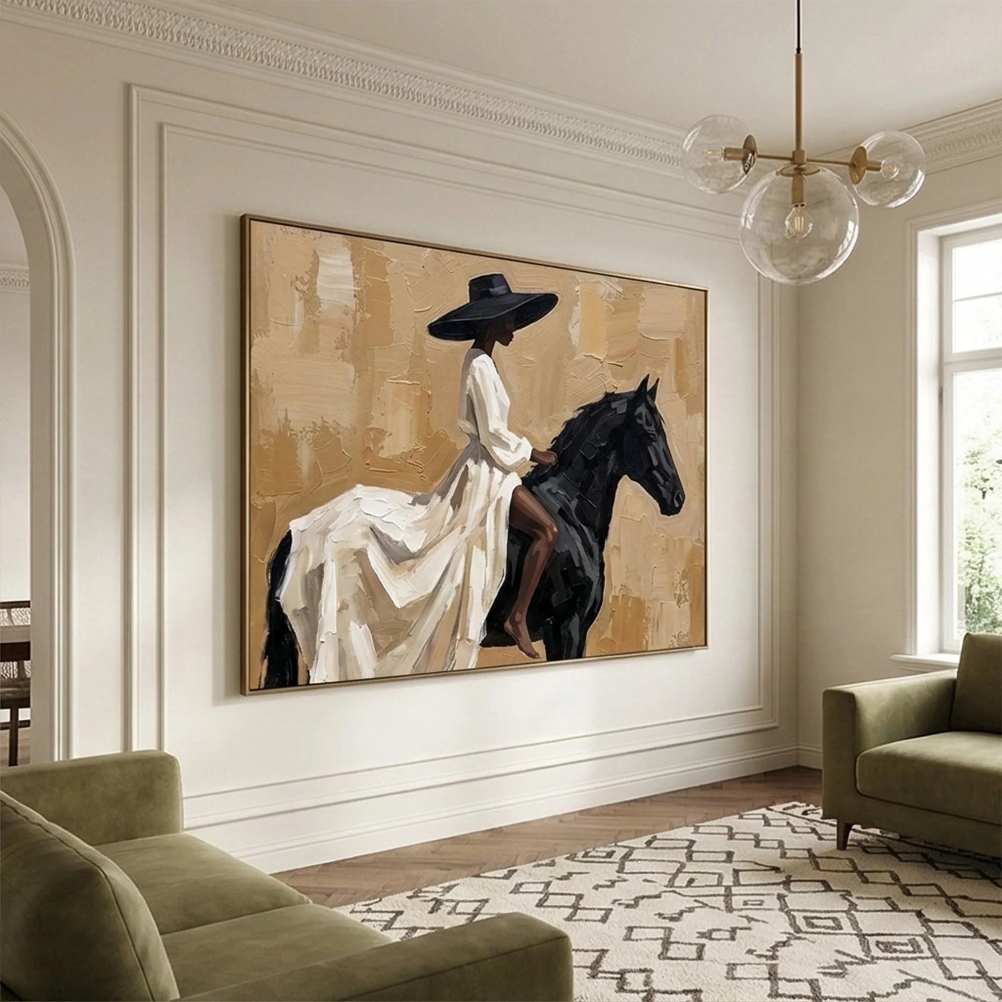 Wind Gallop - Vintage Art