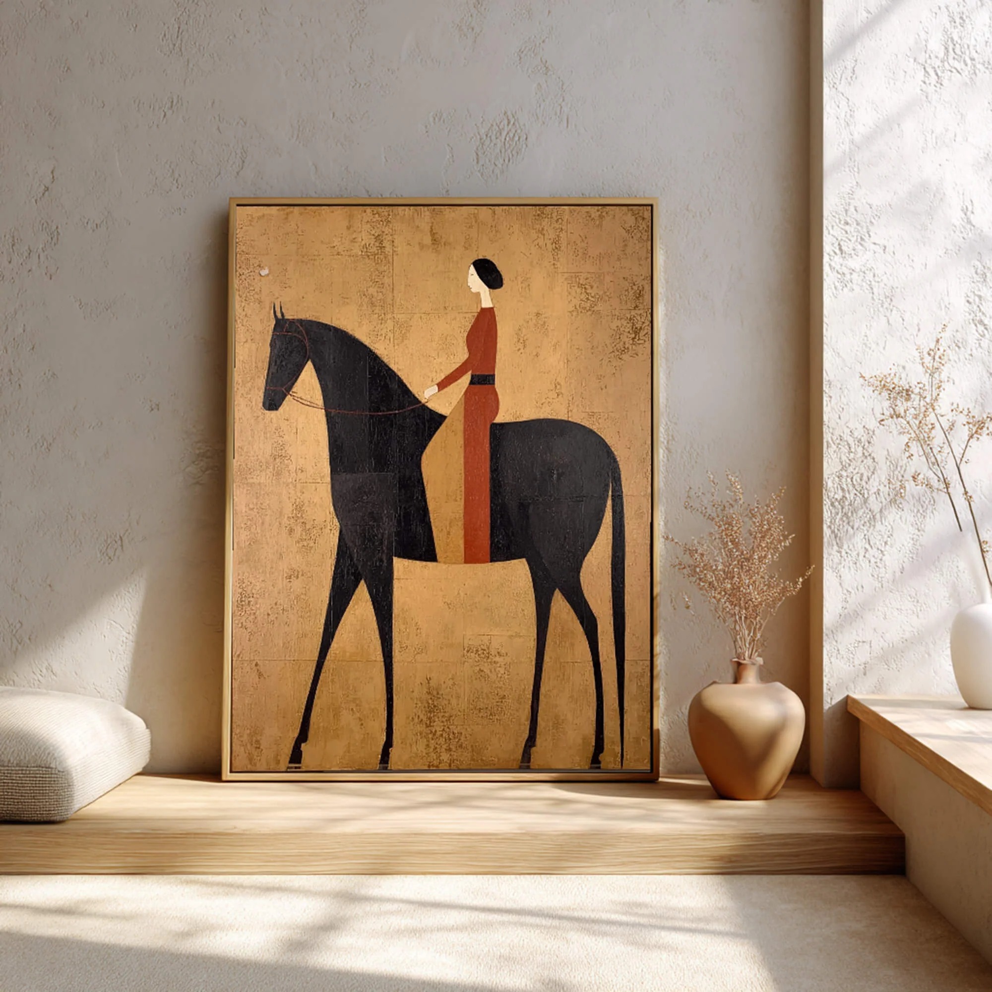 Solitary Journey - Vintage Art