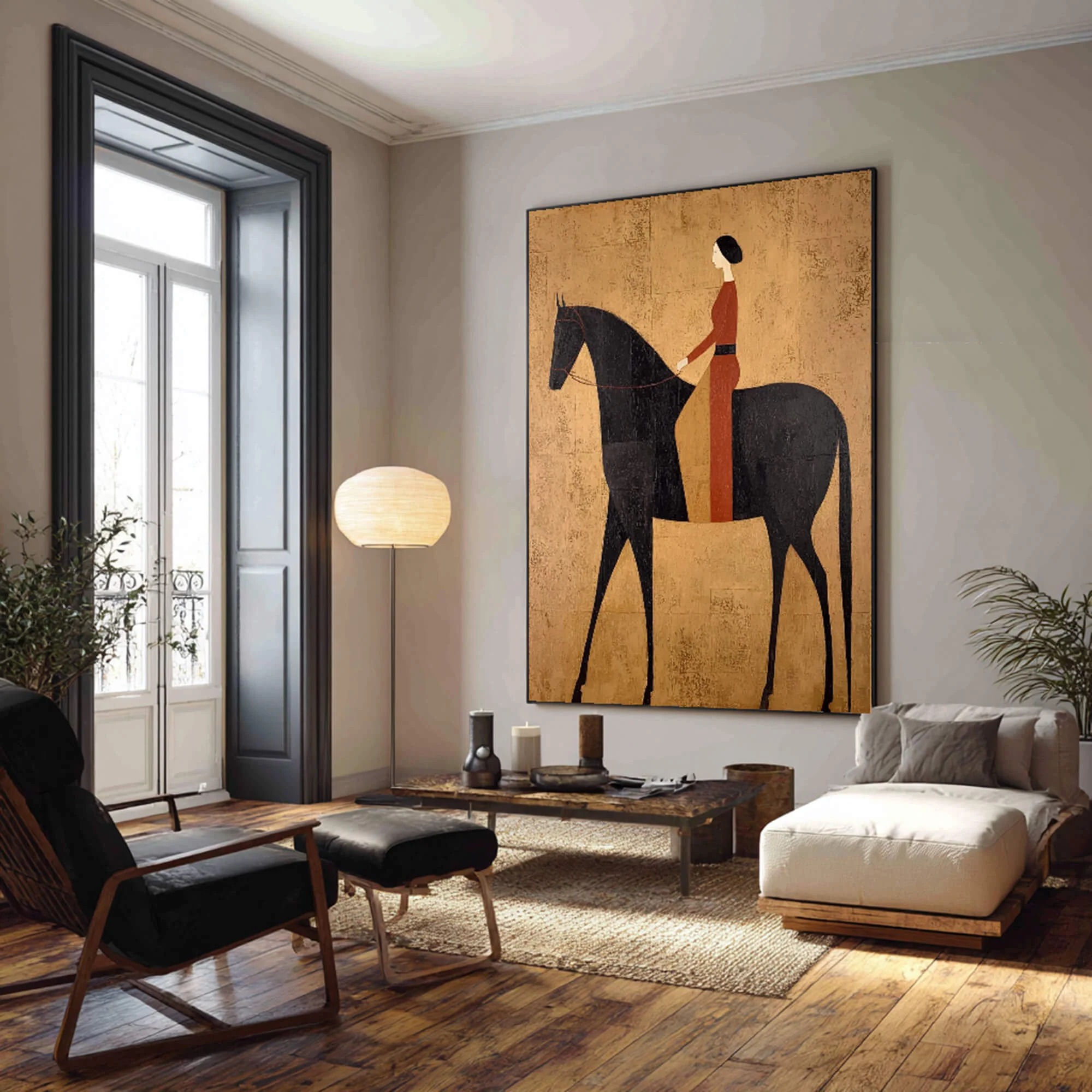 Solitary Journey - Vintage Art
