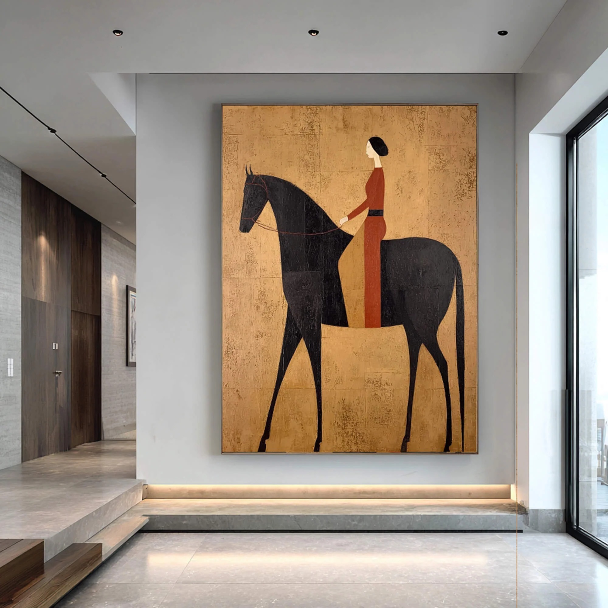 Solitary Journey - Vintage Art