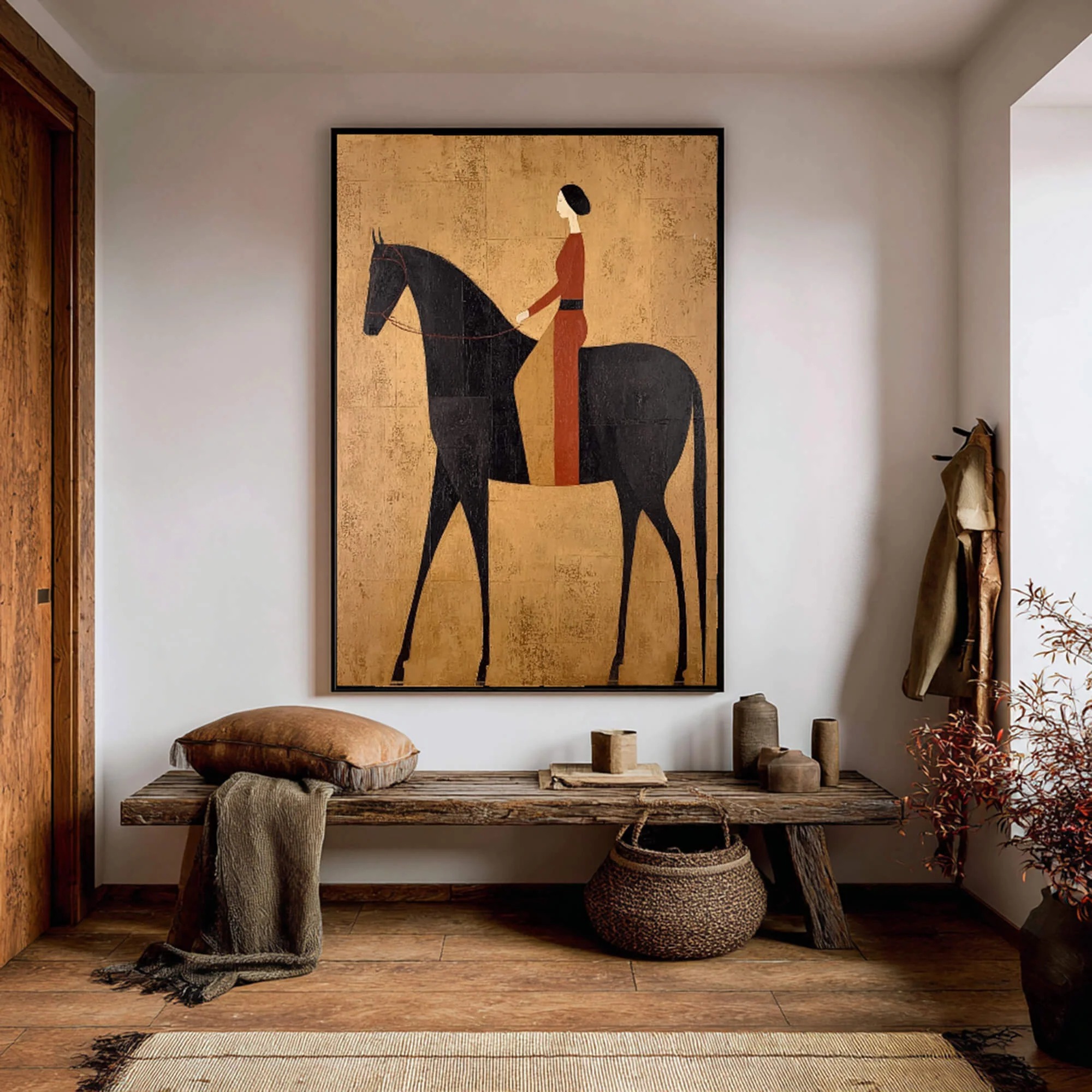 Solitary Journey - Vintage Art