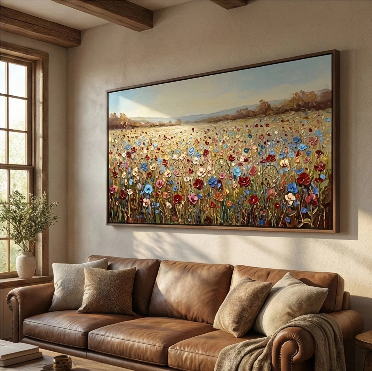 Floral Sea - Wall Art