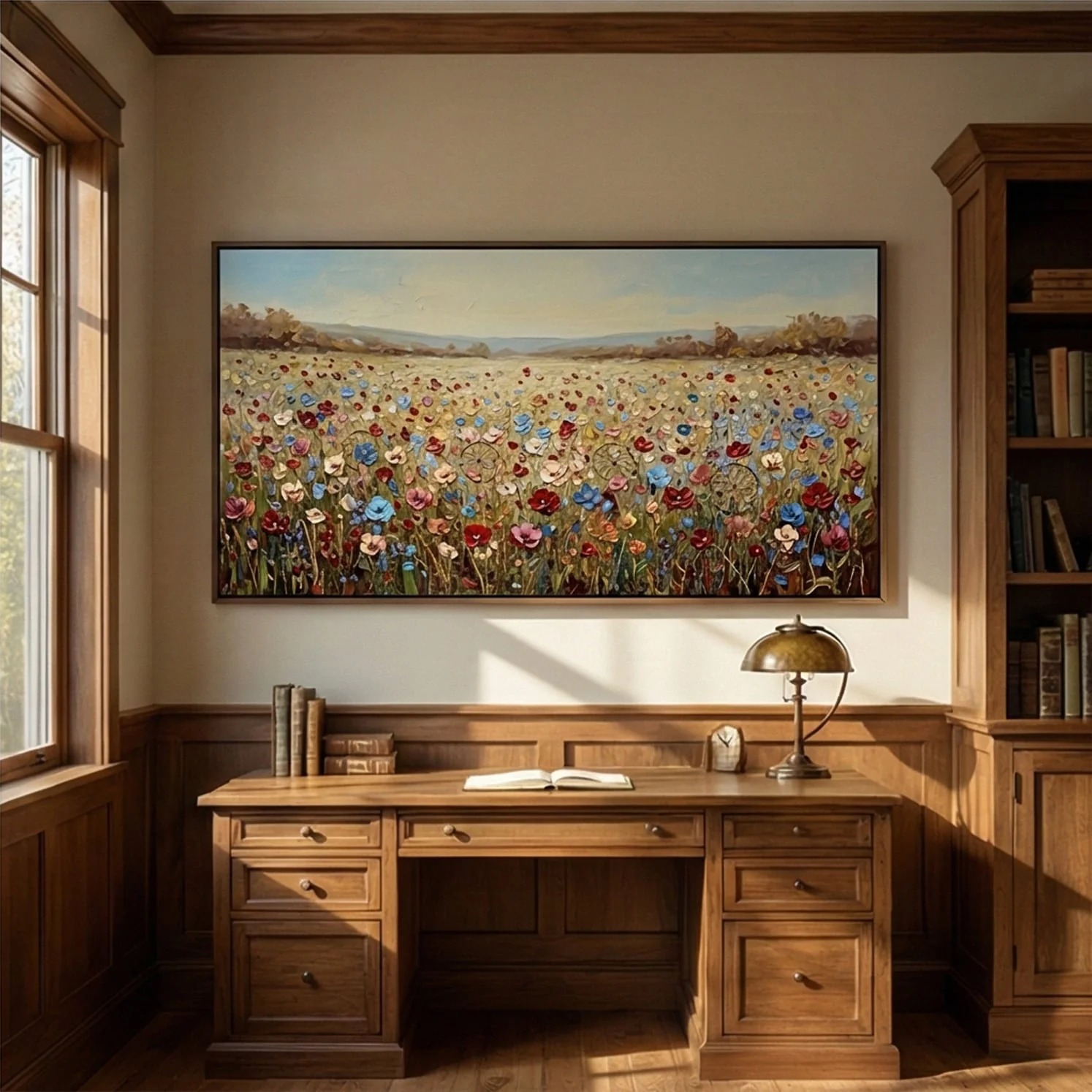 Floral Sea - Wall Art