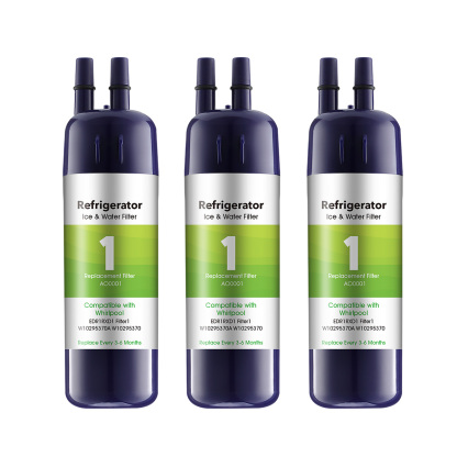 AO01 Replacement Refrigerator Water Filter for EDR1-RXD1 W11602565 W10295370A P8RFWB2L 9081 Filter 1 Whr1rxd1