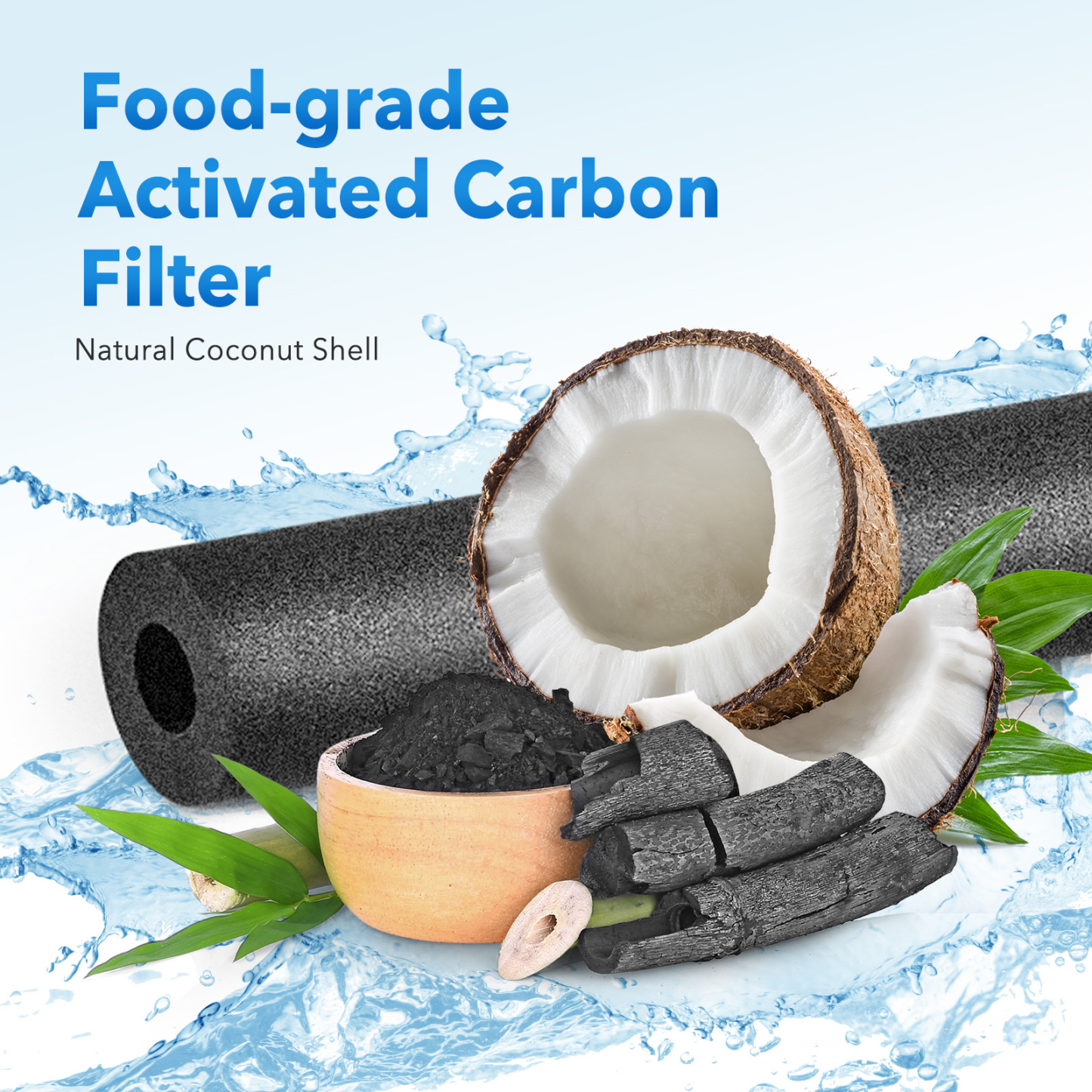 Refrigerator Water Filter 1 for Edr1rxd1 P8rfwb2l P4rfwb by Filterscollection