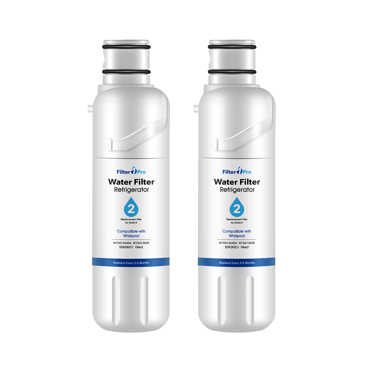 Replacement Refrigerator Water Filters for Edr2rxd1 W10413645a P9rfwb2l Gp002 AO02