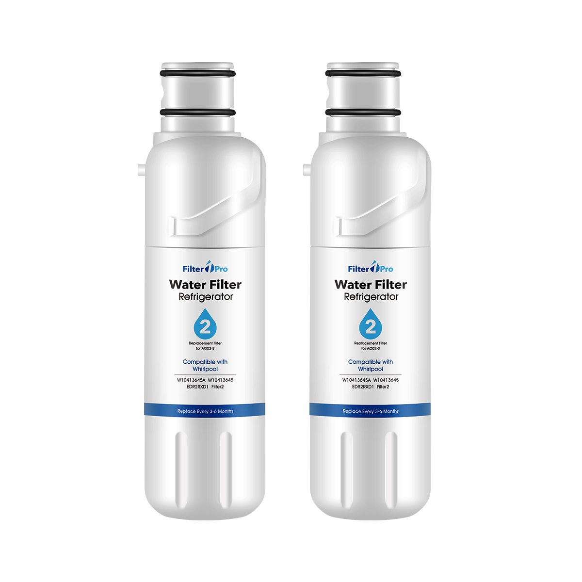 Replacement Refrigerator Water Filters for Edr2rxd1 W10413645a P9rfwb2l Gp002 AO02