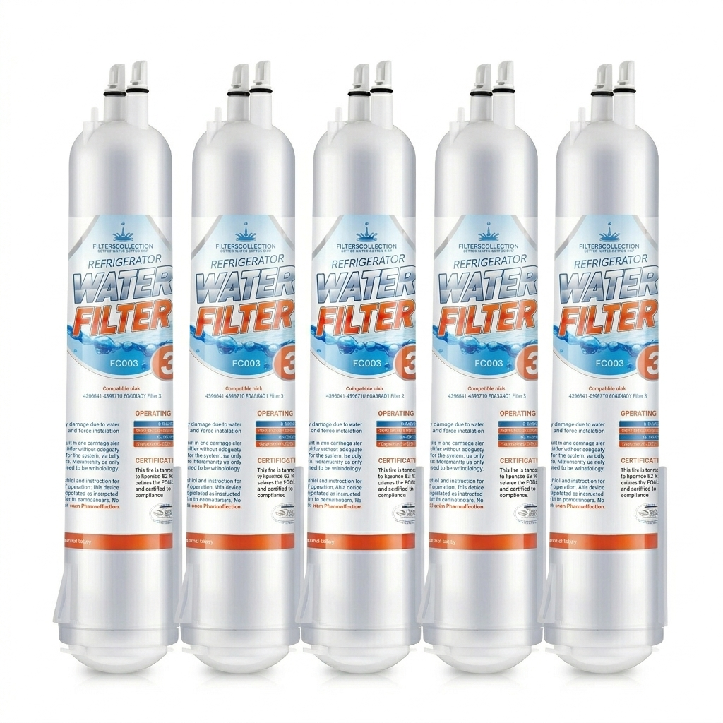 EDR3RXD1 Filter 3 Replacement for 4396841, 4396710, Kenmore 9083, 9030, 46-9083, Fits ED2DHEXWQ00 Refrigerator, Water Filter 3 - 5 Pack
