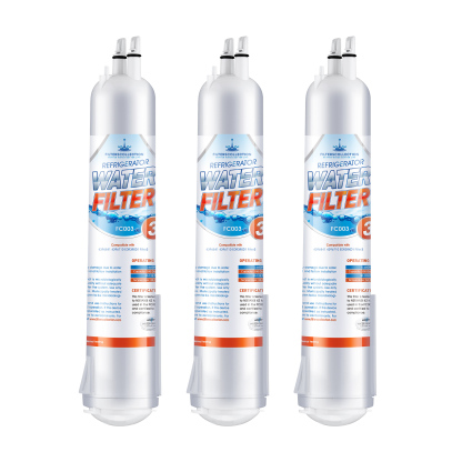 Edr3rxd1 Replacement Refrigerator Water Filter for RFC3800A 4396710 W10186667 3 Packs