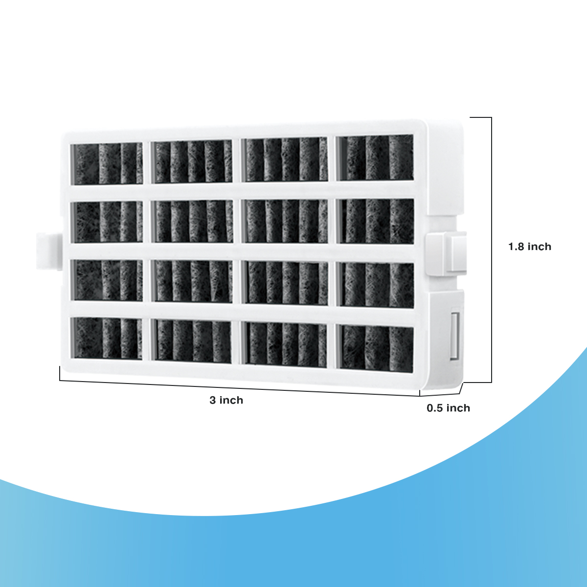 AF01 Air Filters for Fresh Flow W10311524 W10315189 W10335147A Air 1 Refrigerator Air Filter