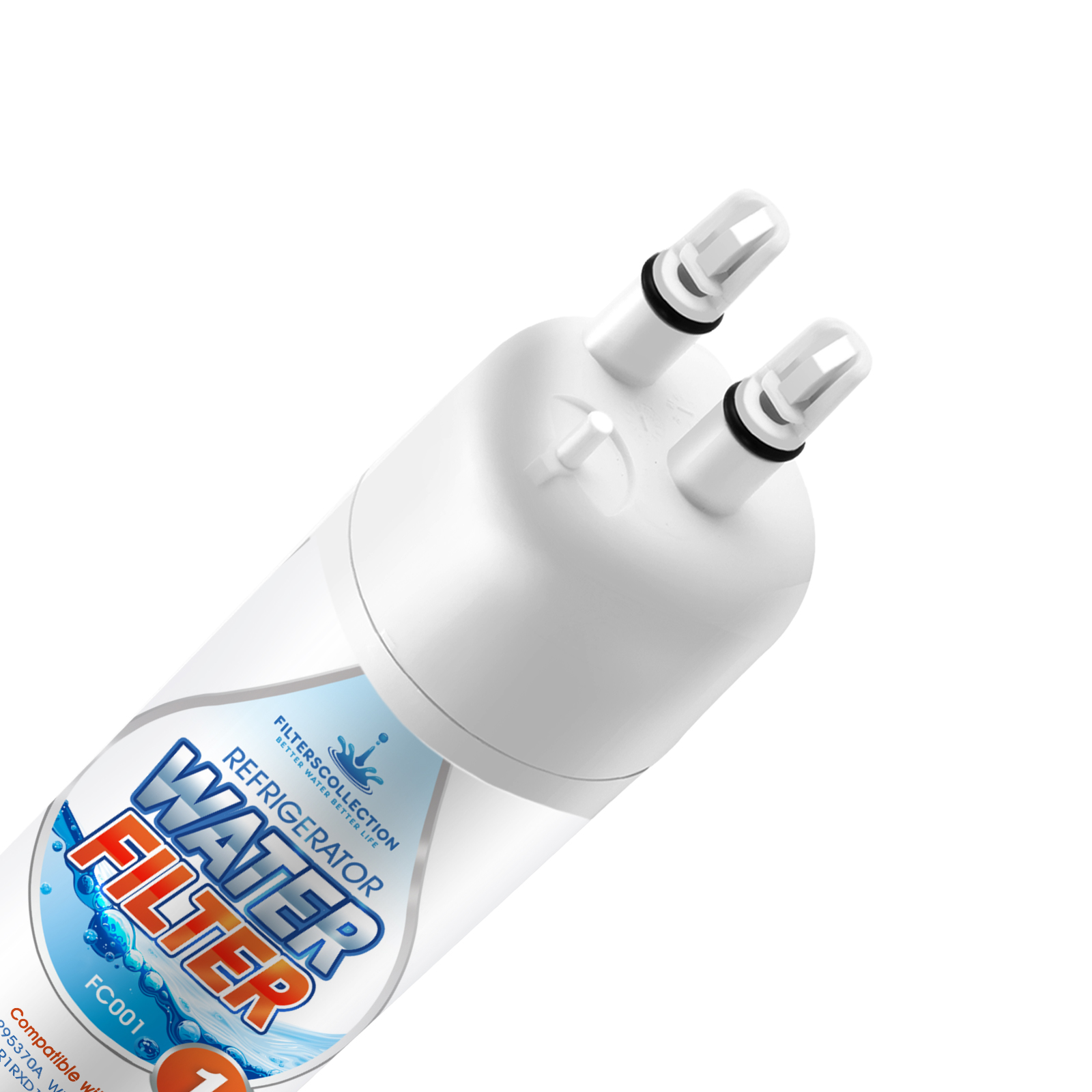 Refrigerator Water Filter for Edr1rxd1 W11602565 P4rfwb W10295370a 6 Packs by Filterscollection