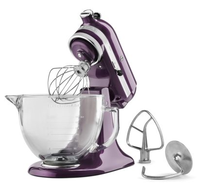🎄Christmas Sale Price🎁KitchenAid Artisan Design Series 5-Quart Tilt-Head Stand Mixer with Glass Bowl