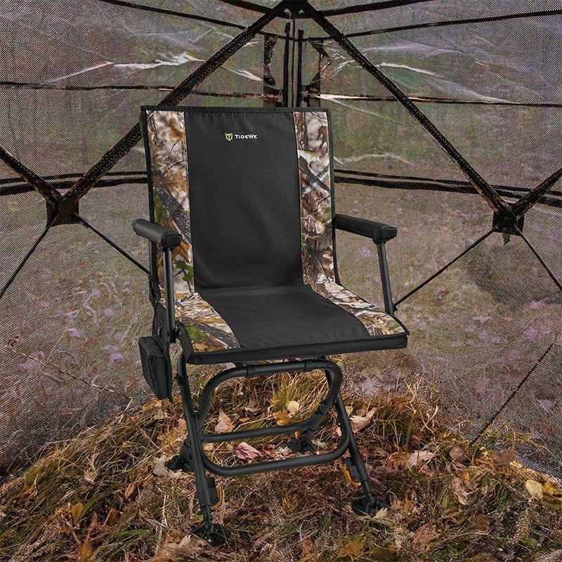 🔥360° Heated Hunting Chair – Stay Warm, Silent & Ready in Any Blind | Grab 2 for $39!💥