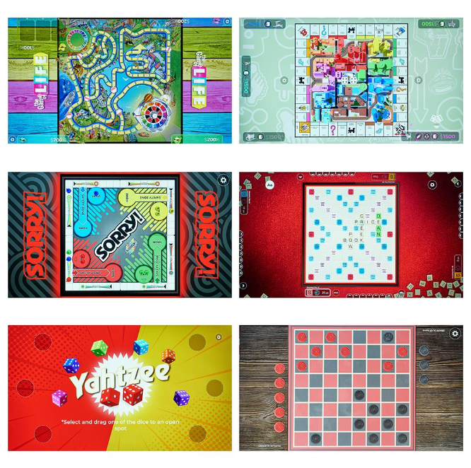 💥 💝Clearance sale $29💥 💝Board Game Touchscreen Table - Includes over 50 Free Games w/ WIFI Downloadable Apps