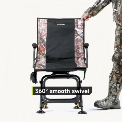 🔥360° Heated Hunting Chair – Stay Warm, Silent & Ready in Any Blind | Grab 2 for $39!💥